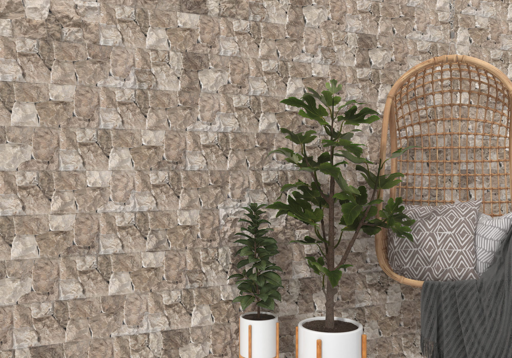 Kúpeľňa s neutrálnymi porcelánovými dlaždicami Donosti v odtieňoch blanco a grey (3)