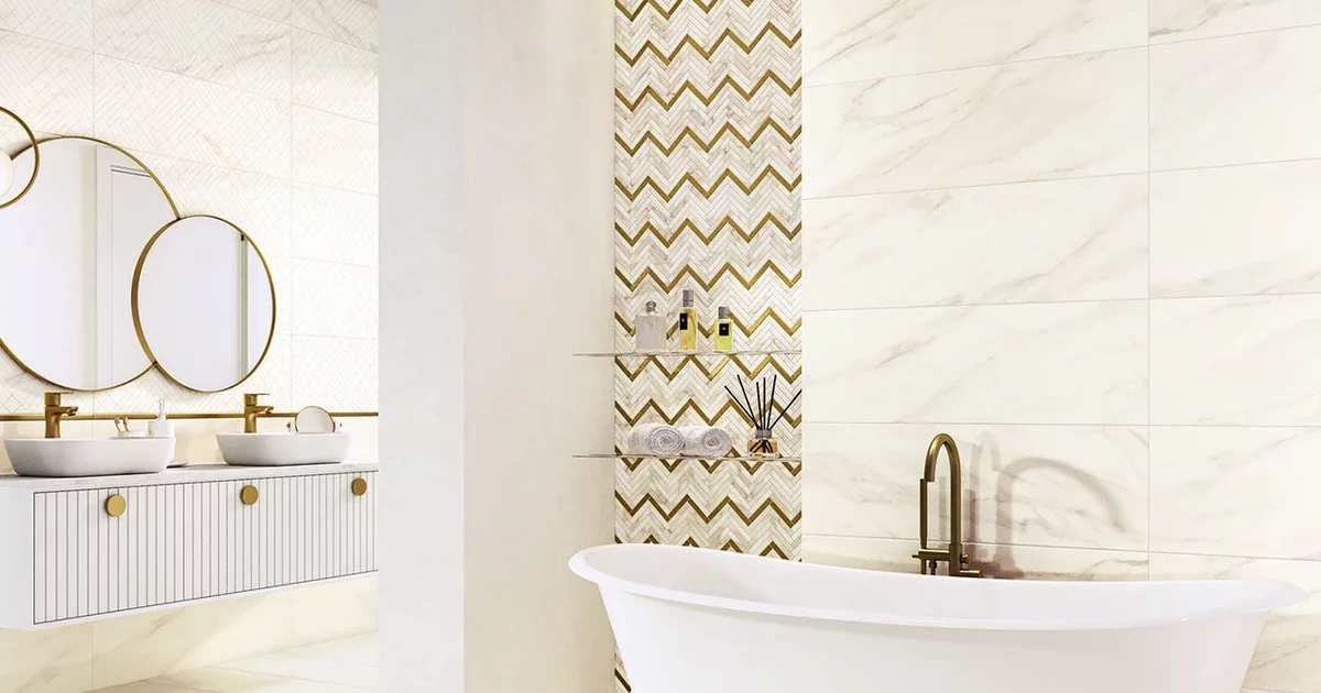 Paradyż Calacatta Sparkle