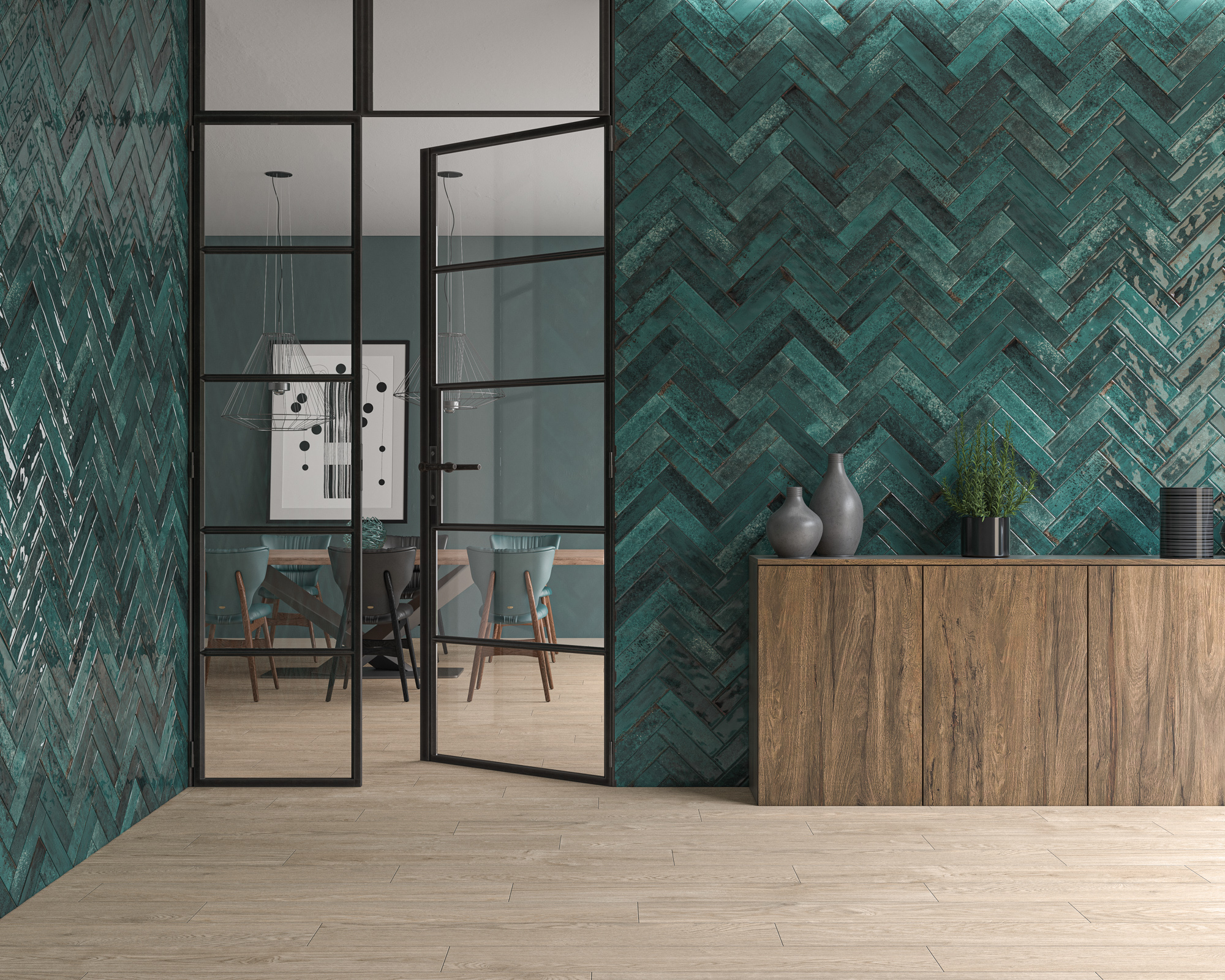 Kúpeľňa s neutrálnymi porcelánovými obkladmi kolekcie Asly od Ecoceramic (7)