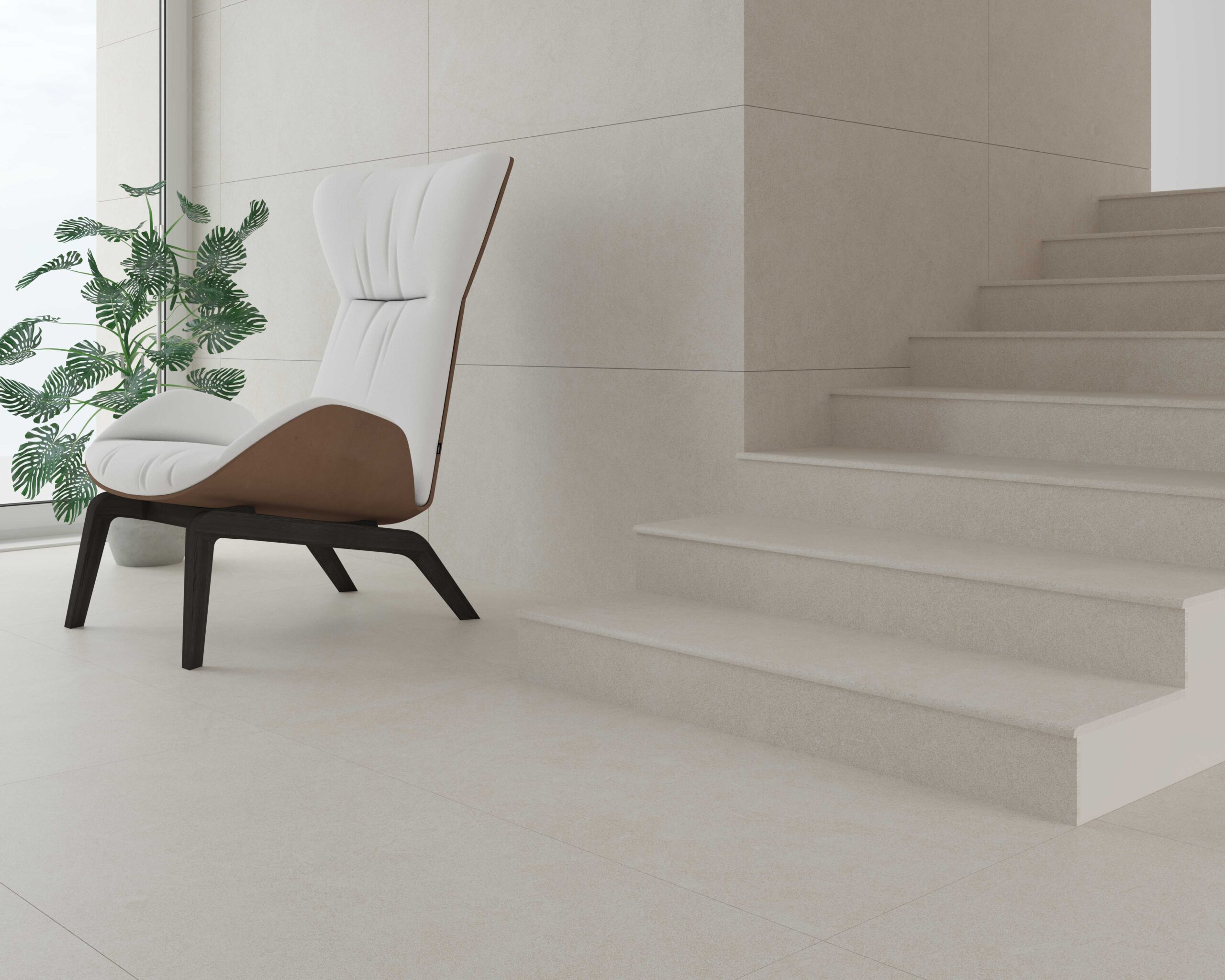 Kúpeľňa so svetlými porcelánovými obkladmi Zarci v odtieňoch Beige a Hueso (5)