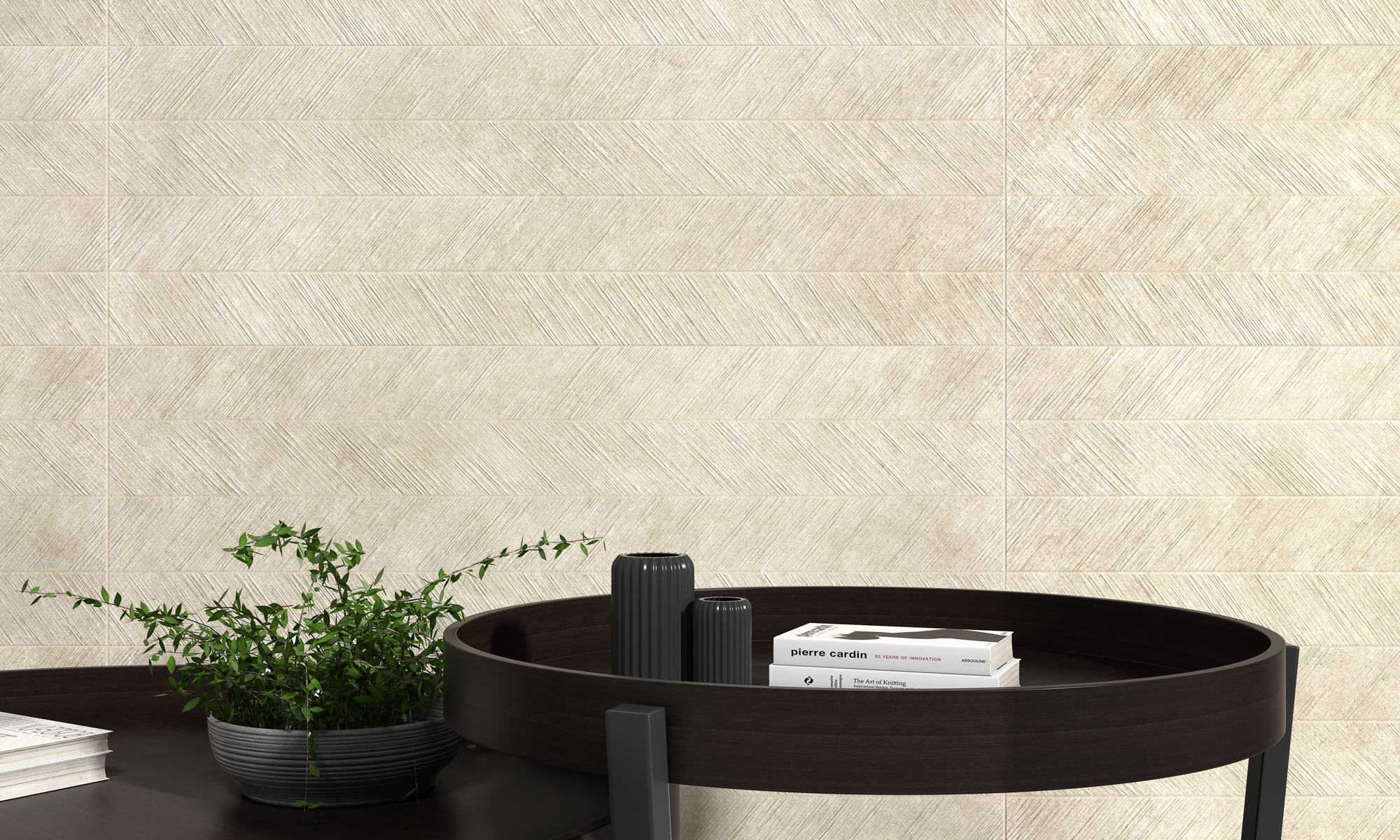Neutrálna kúpeľňa s dlažbou Celler v odtieňoch Blanco, Marfil a Gris (3)