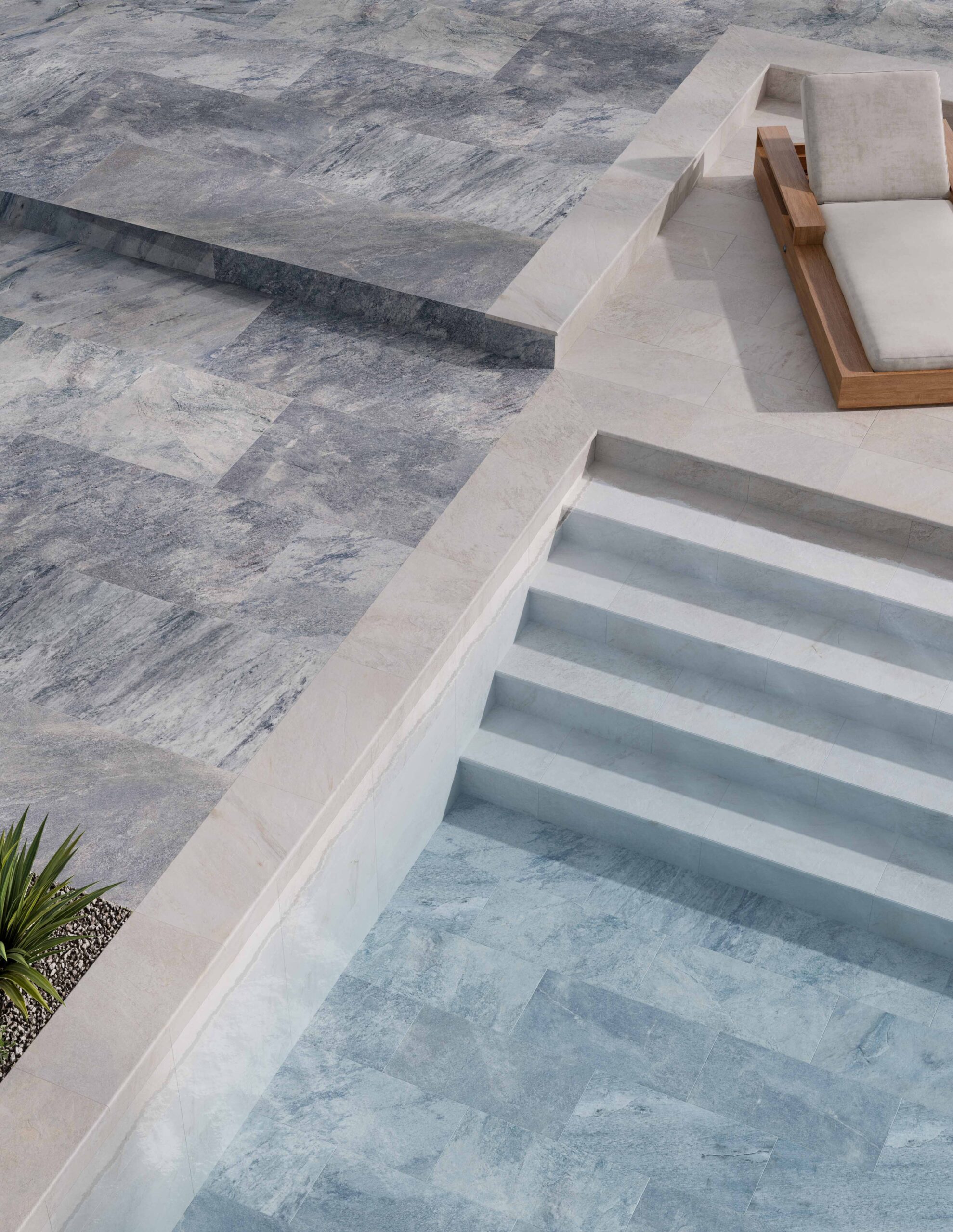 Kúpeľňa s dlažbou a obkladom kolekcie Palmspring od Ecoceramic (2)