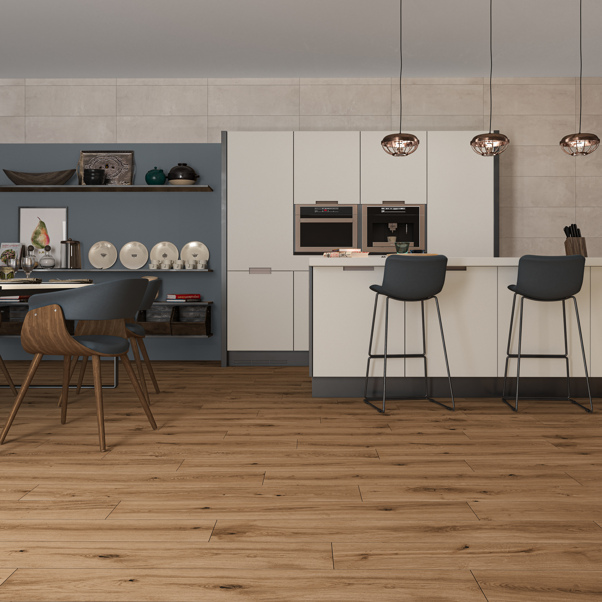 Moderná kúpeľňa s kolekciou Ecoceramic Dynamic v neutrálnych tónoch