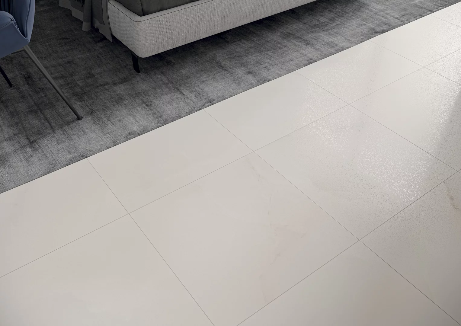 Svetlá kúpeľňa s obkladmi Elegantstone v jemných odtieňoch bielej (5)