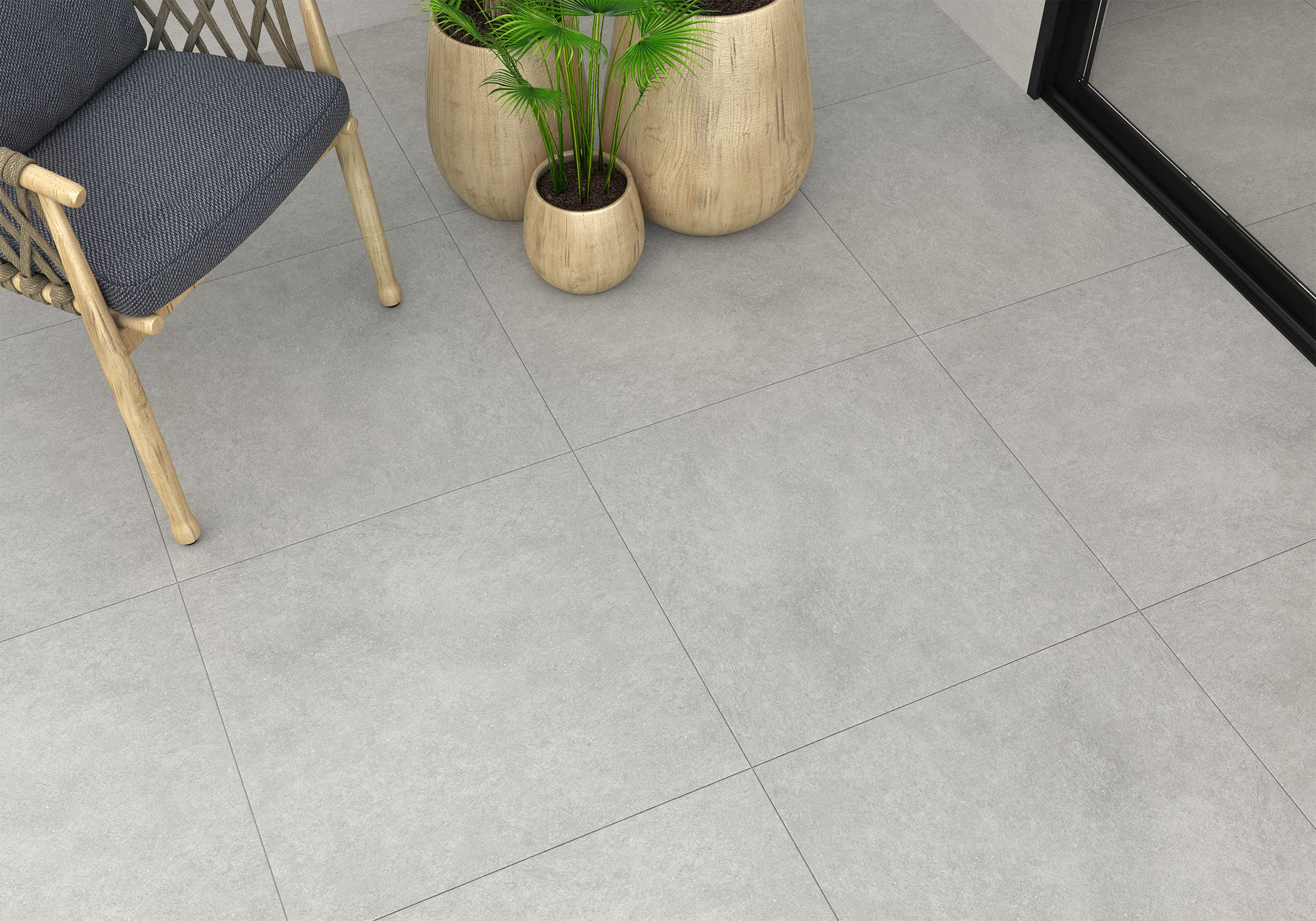 Neutrálna kúpeľňa s porcelánovou dlažbou Infinity v odtieňoch prírodného kameňa (3)