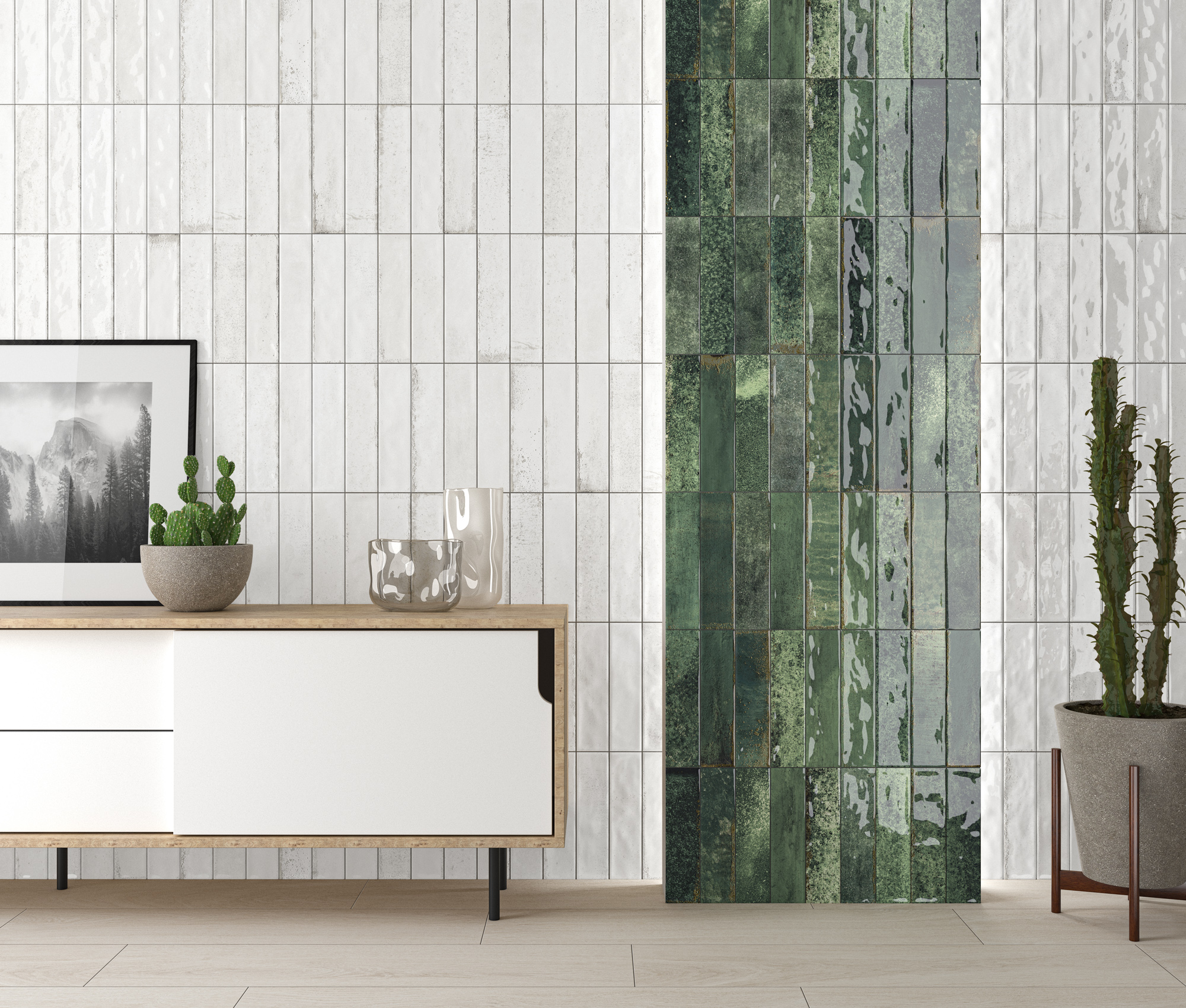 Kúpeľňa s neutrálnymi porcelánovými obkladmi kolekcie Asly od Ecoceramic (4)