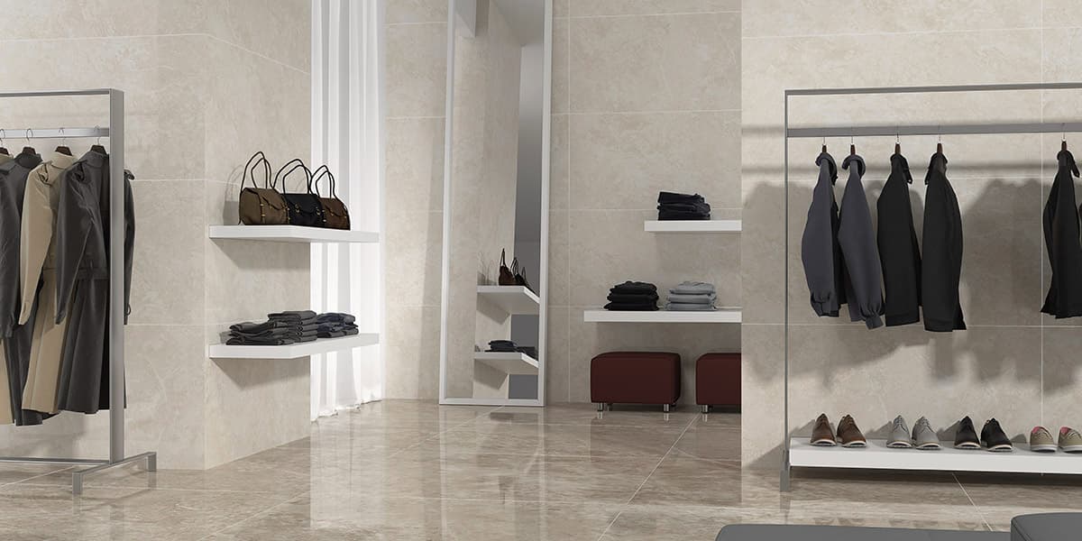 Kúpeľňa s neutrálnymi porcelánovými obkladmi Montclair v odtieni Blanco (4)