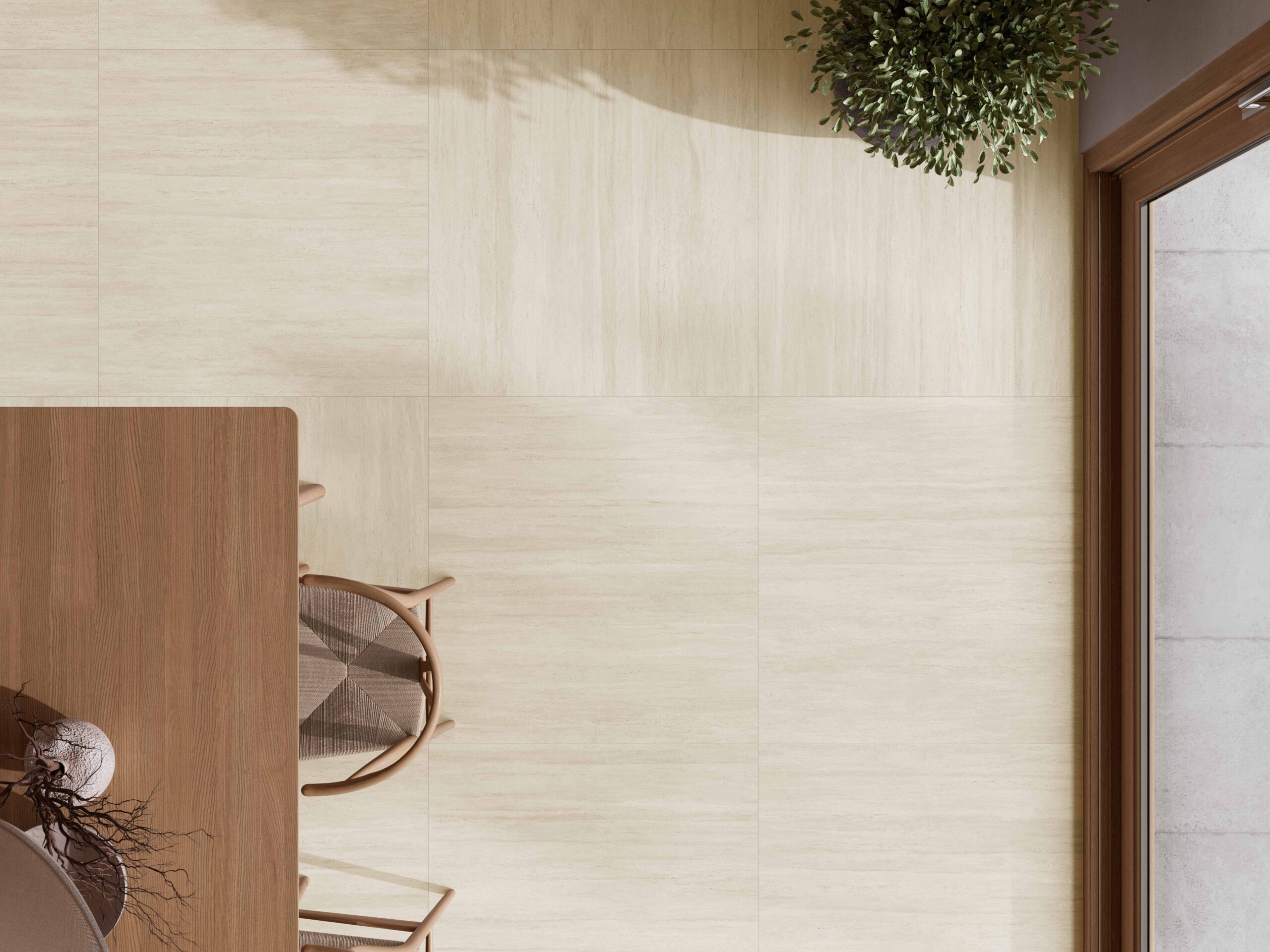 Svetlá kúpeľňa s porcelánovým obkladom Tivoli Vein Ivory (4)