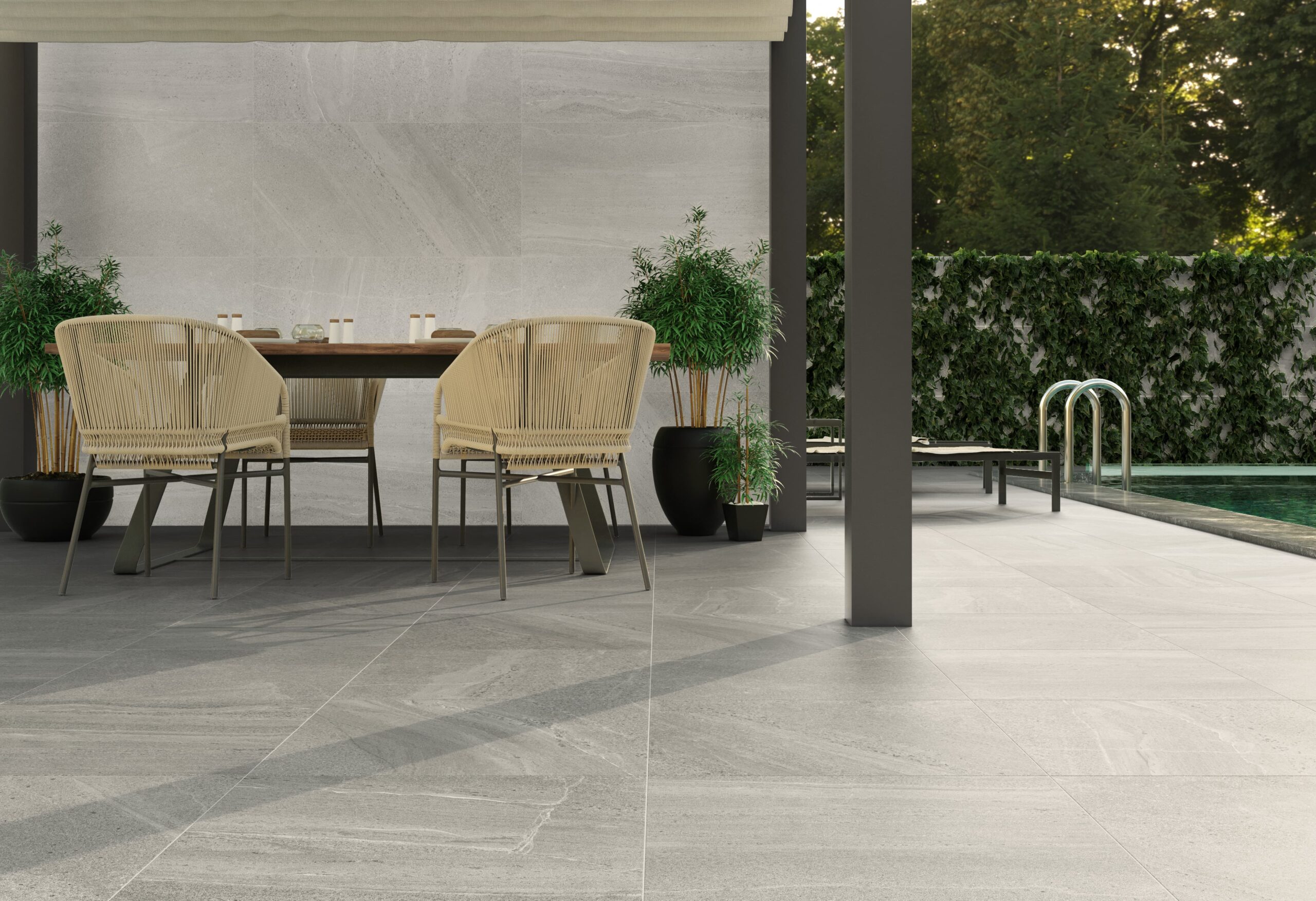Neutrálna kúpeľňa s obkladmi Spartia od Ecoceramic v odtieňoch Blanco a Gris (3)